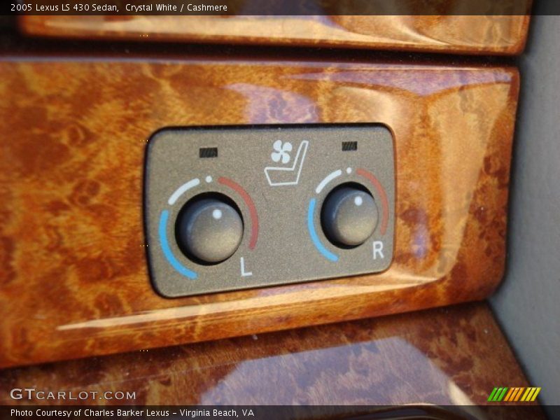 Crystal White / Cashmere 2005 Lexus LS 430 Sedan