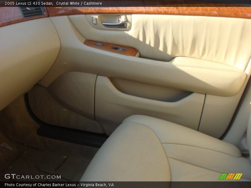 Crystal White / Cashmere 2005 Lexus LS 430 Sedan