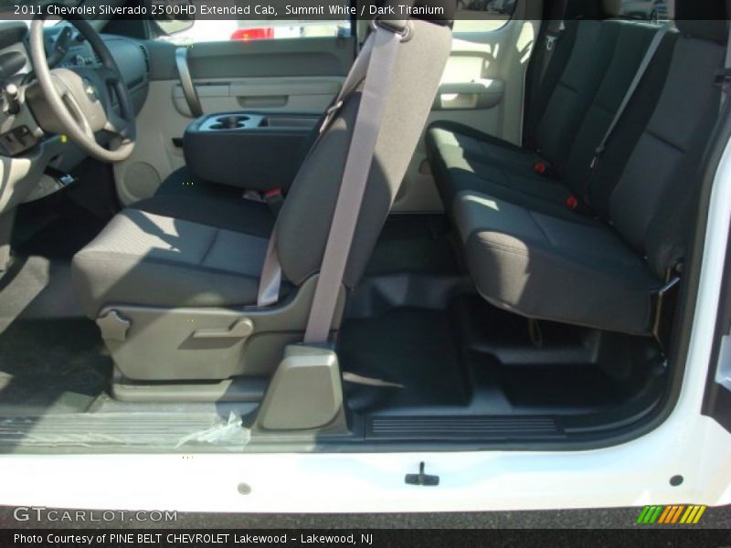 Summit White / Dark Titanium 2011 Chevrolet Silverado 2500HD Extended Cab