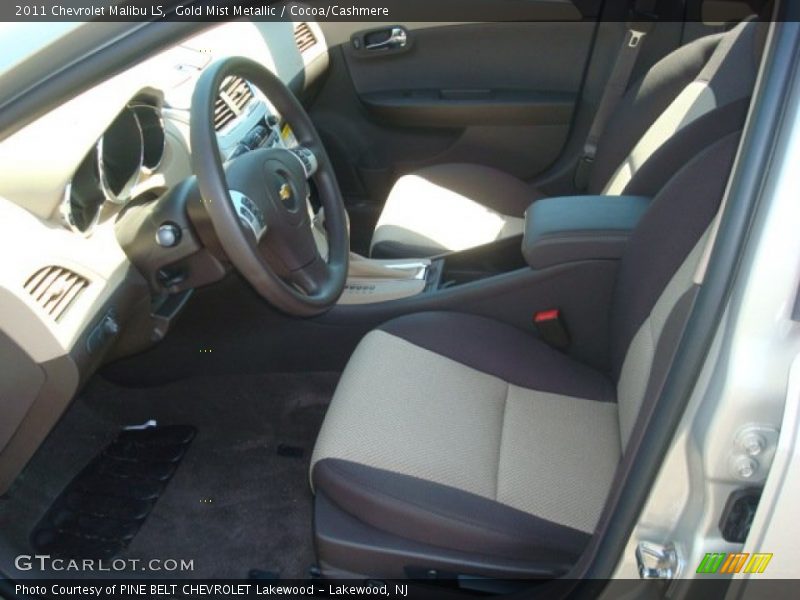Gold Mist Metallic / Cocoa/Cashmere 2011 Chevrolet Malibu LS