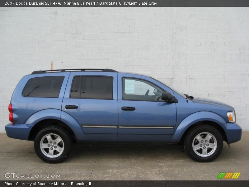 Marine Blue Pearl / Dark Slate Gray/Light Slate Gray 2007 Dodge Durango SLT 4x4