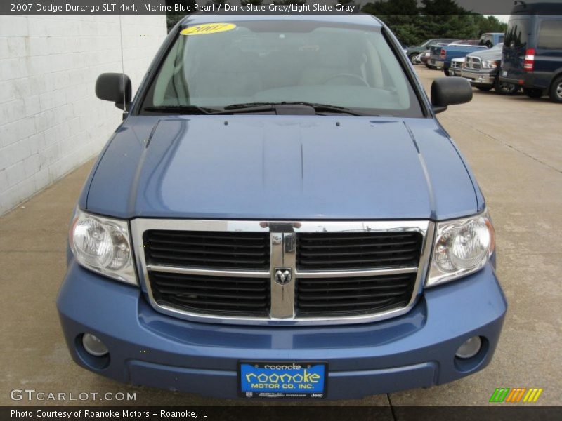 Marine Blue Pearl / Dark Slate Gray/Light Slate Gray 2007 Dodge Durango SLT 4x4