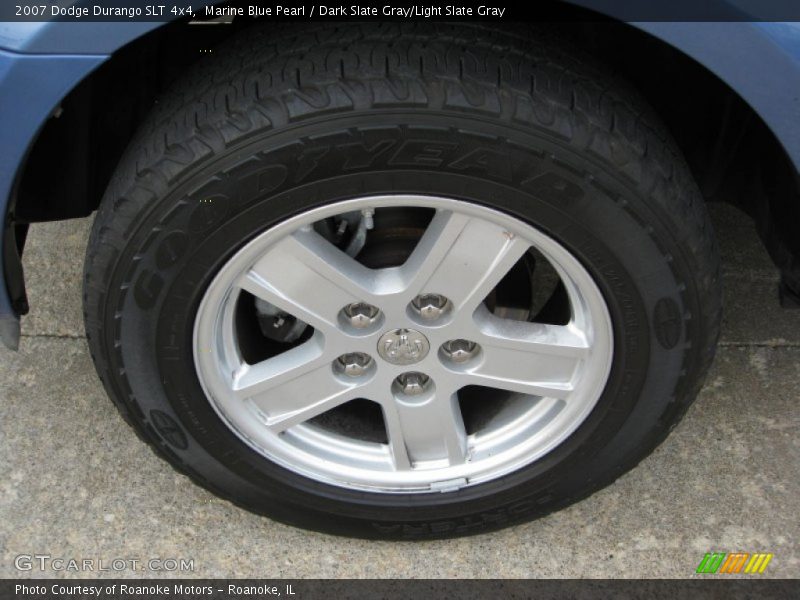 Marine Blue Pearl / Dark Slate Gray/Light Slate Gray 2007 Dodge Durango SLT 4x4