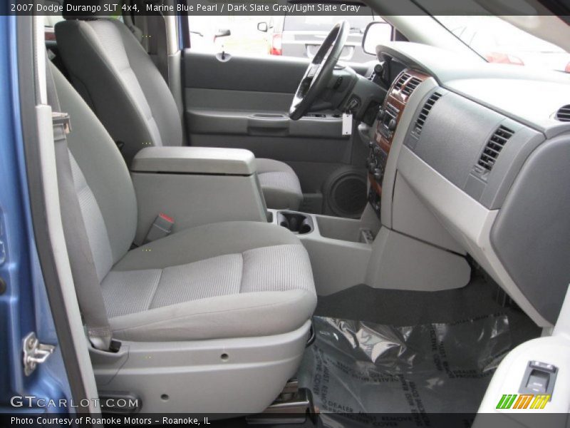 Marine Blue Pearl / Dark Slate Gray/Light Slate Gray 2007 Dodge Durango SLT 4x4