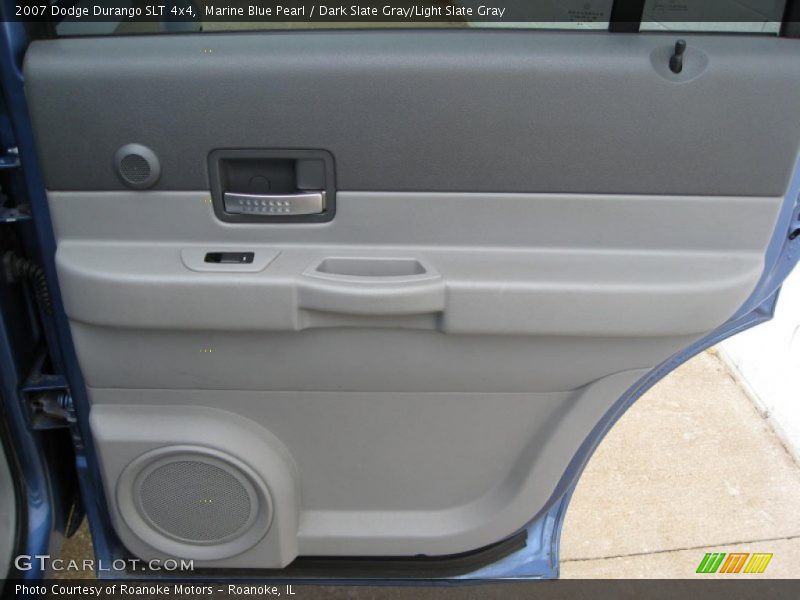 Marine Blue Pearl / Dark Slate Gray/Light Slate Gray 2007 Dodge Durango SLT 4x4