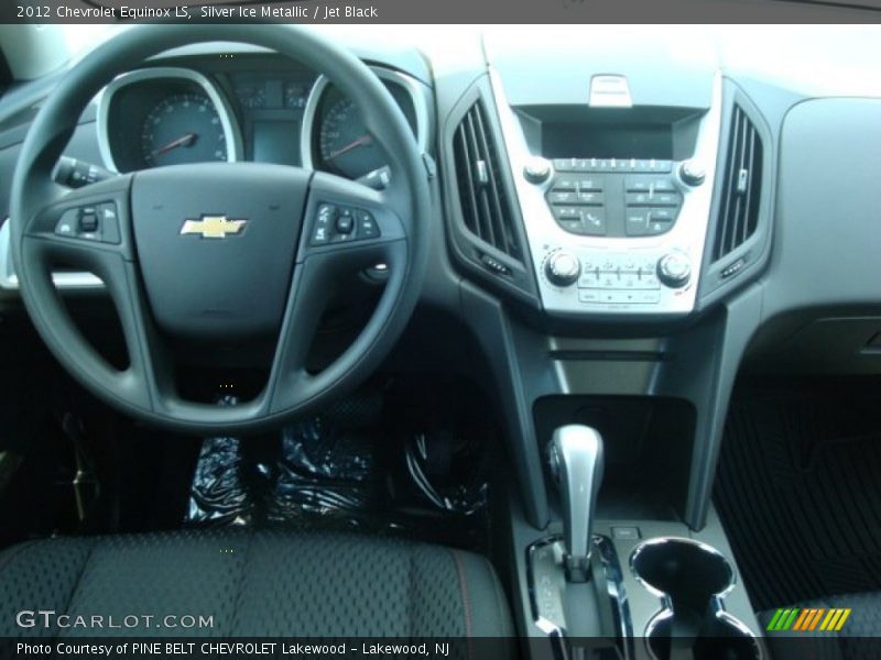 Silver Ice Metallic / Jet Black 2012 Chevrolet Equinox LS