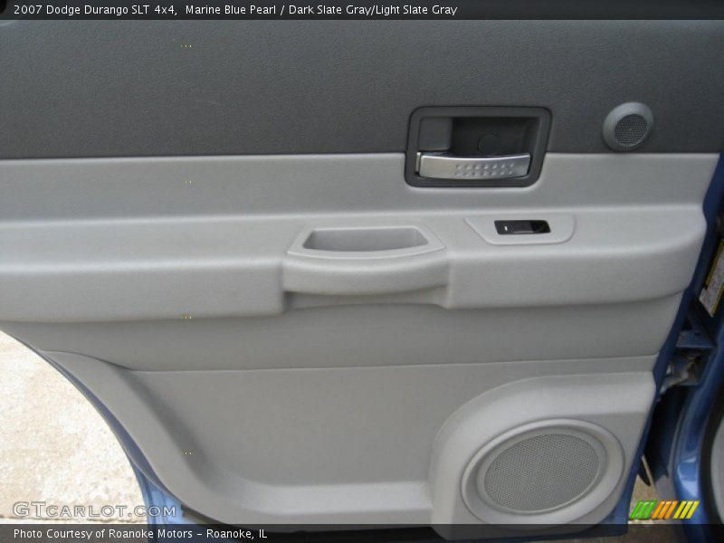 Marine Blue Pearl / Dark Slate Gray/Light Slate Gray 2007 Dodge Durango SLT 4x4