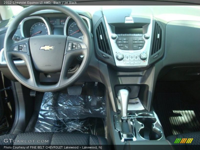 Black / Jet Black 2012 Chevrolet Equinox LS AWD