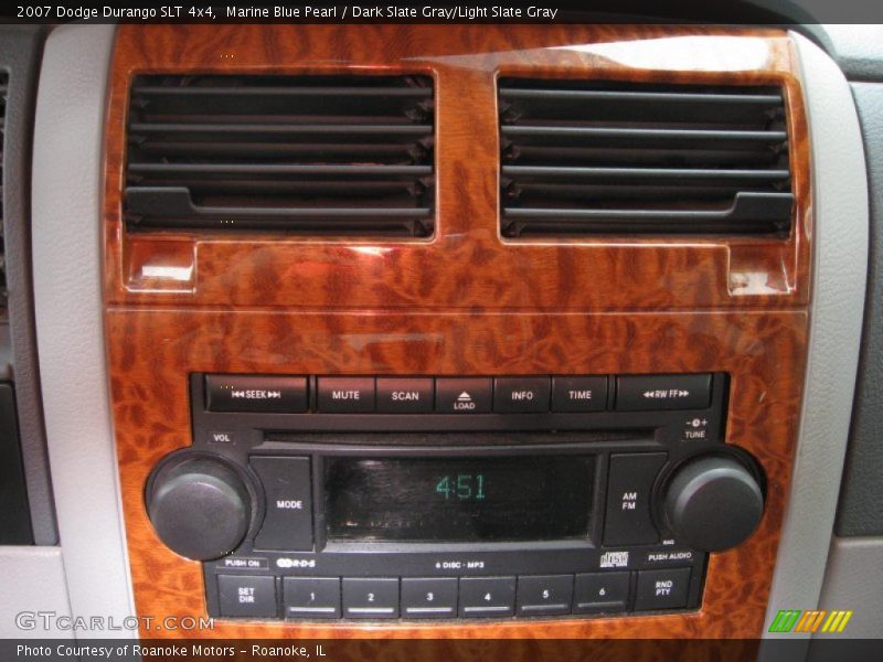 Marine Blue Pearl / Dark Slate Gray/Light Slate Gray 2007 Dodge Durango SLT 4x4