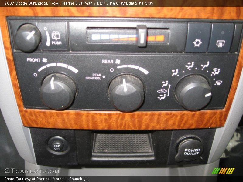 Marine Blue Pearl / Dark Slate Gray/Light Slate Gray 2007 Dodge Durango SLT 4x4