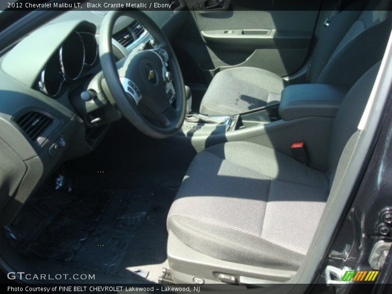 Black Granite Metallic / Ebony 2012 Chevrolet Malibu LT