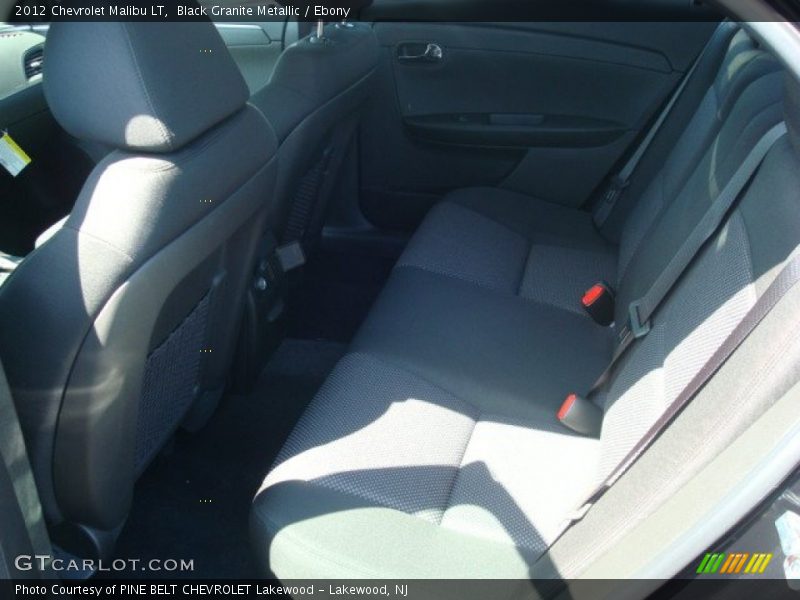 Black Granite Metallic / Ebony 2012 Chevrolet Malibu LT