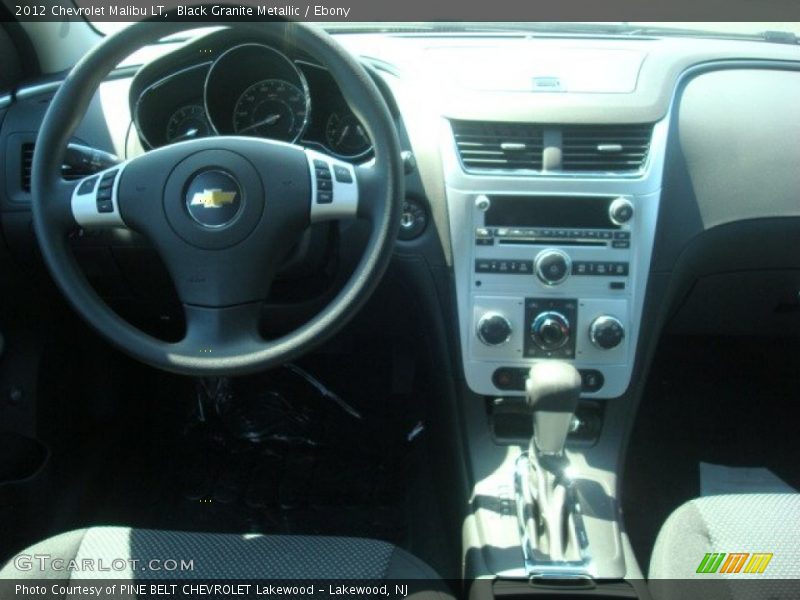Black Granite Metallic / Ebony 2012 Chevrolet Malibu LT