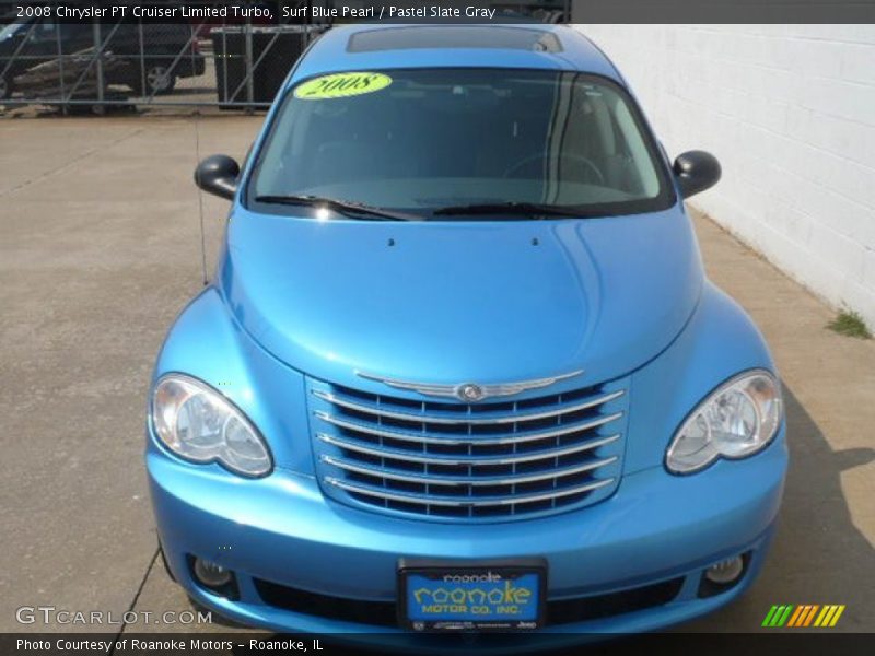 Surf Blue Pearl / Pastel Slate Gray 2008 Chrysler PT Cruiser Limited Turbo