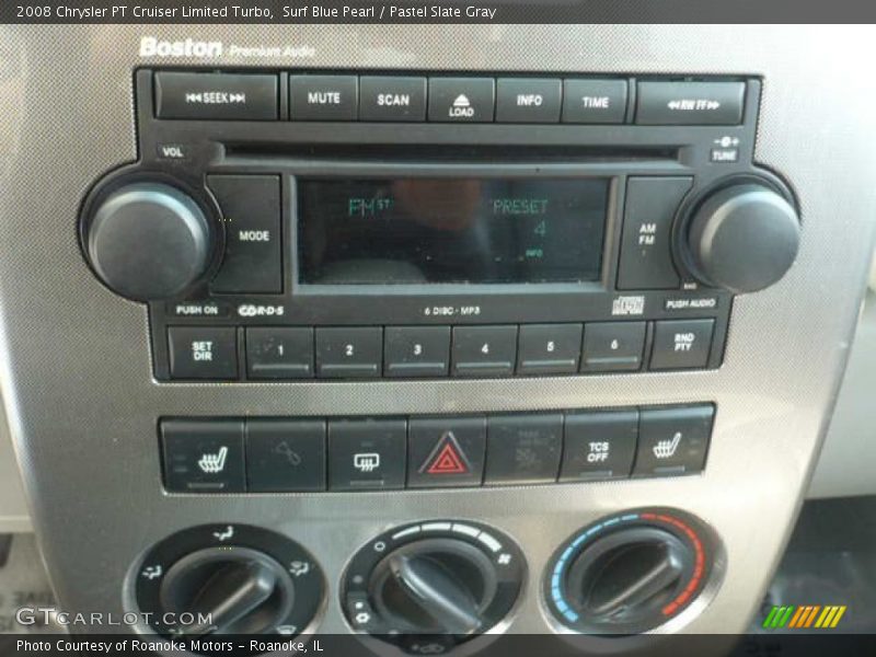 Audio System of 2008 PT Cruiser Limited Turbo