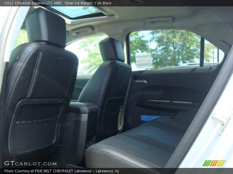 Silver Ice Metallic / Jet Black 2012 Chevrolet Equinox LTZ AWD