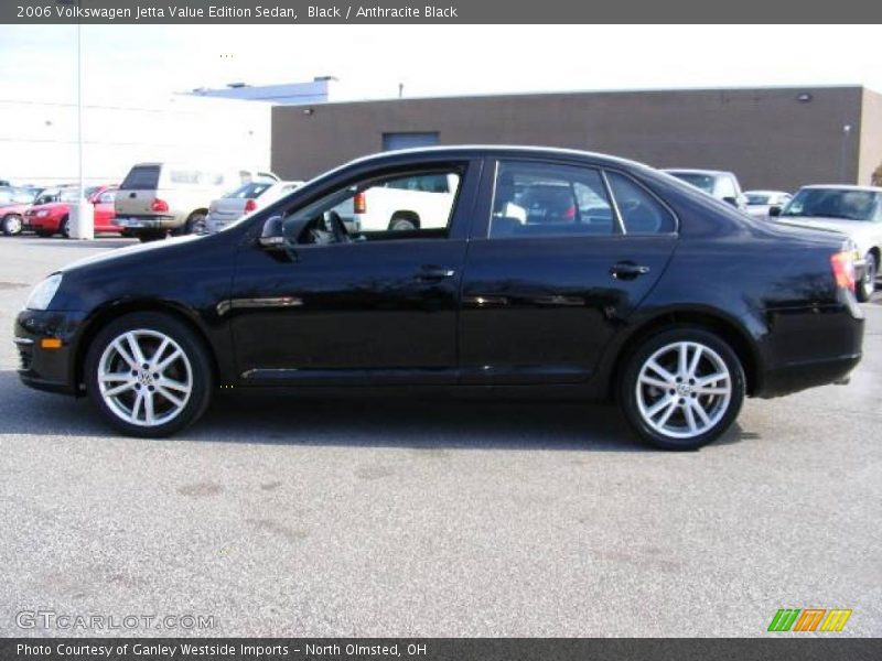Black / Anthracite Black 2006 Volkswagen Jetta Value Edition Sedan