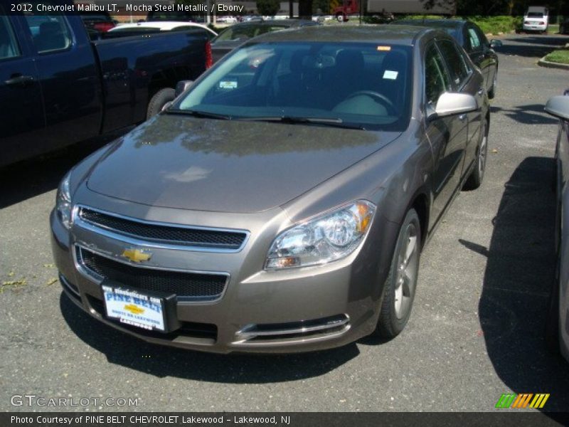 Mocha Steel Metallic / Ebony 2012 Chevrolet Malibu LT