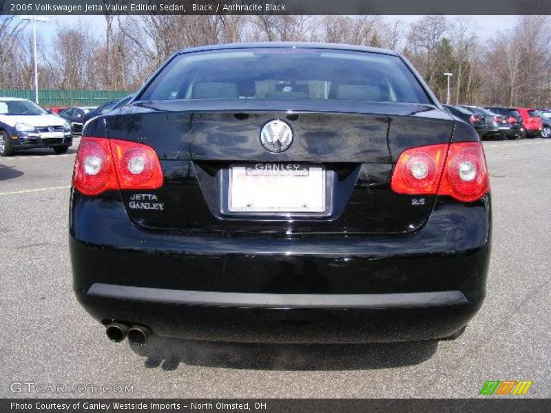 Black / Anthracite Black 2006 Volkswagen Jetta Value Edition Sedan