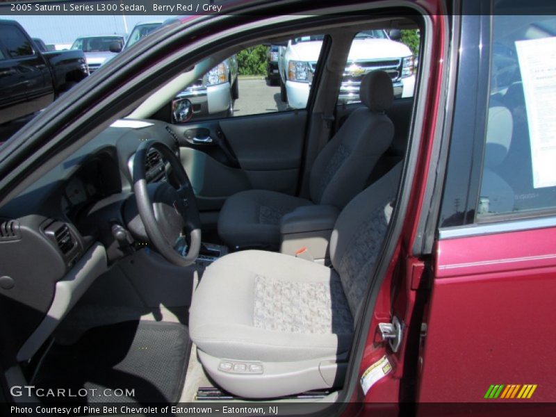 Berry Red / Grey 2005 Saturn L Series L300 Sedan