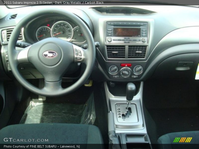 Dark Gray Metallic / Carbon Black 2011 Subaru Impreza 2.5i Sedan