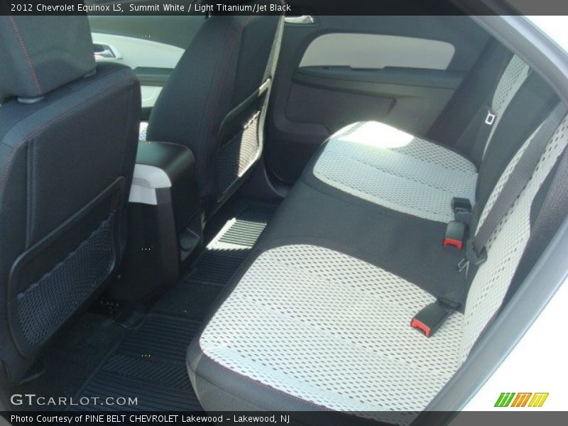 Summit White / Light Titanium/Jet Black 2012 Chevrolet Equinox LS