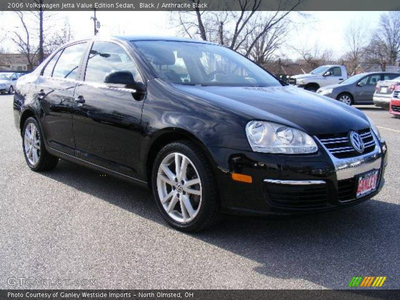 Black / Anthracite Black 2006 Volkswagen Jetta Value Edition Sedan