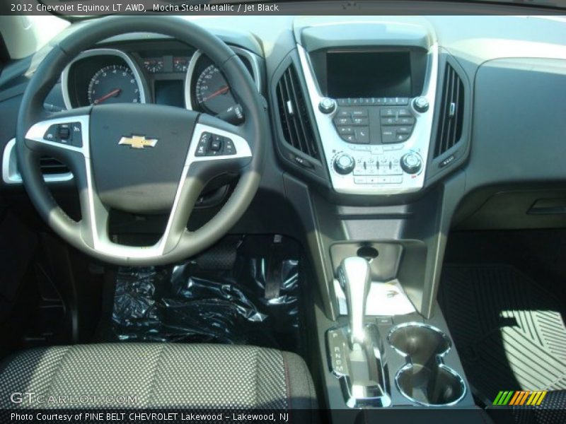 Mocha Steel Metallic / Jet Black 2012 Chevrolet Equinox LT AWD