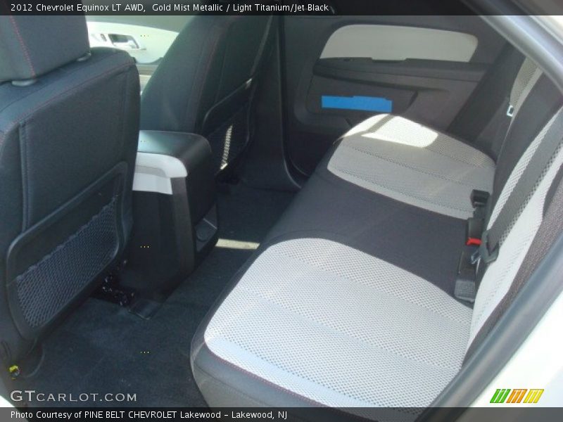 Gold Mist Metallic / Light Titanium/Jet Black 2012 Chevrolet Equinox LT AWD