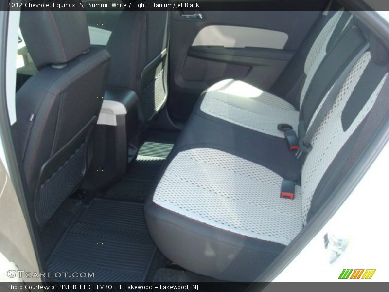 Summit White / Light Titanium/Jet Black 2012 Chevrolet Equinox LS
