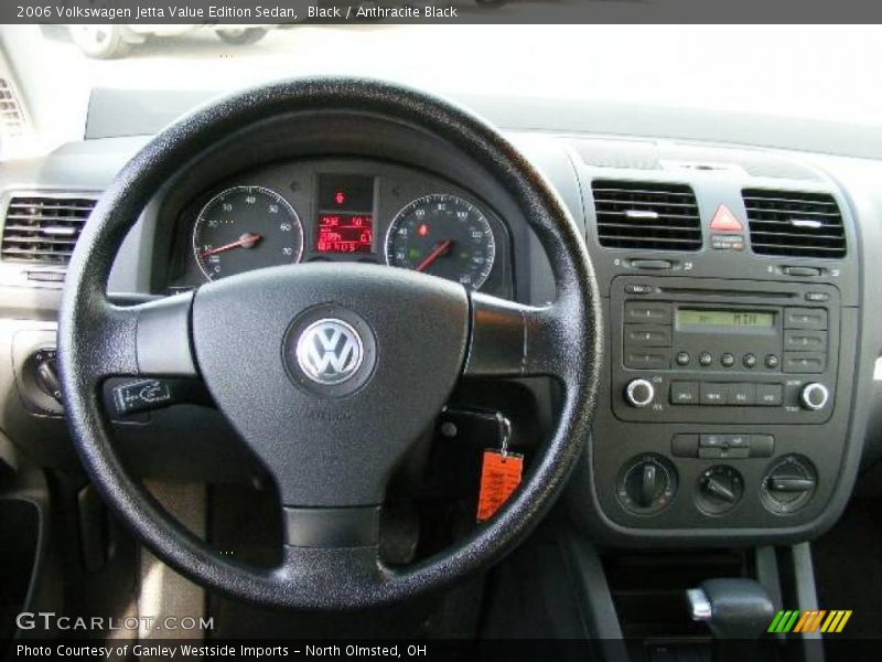 Black / Anthracite Black 2006 Volkswagen Jetta Value Edition Sedan