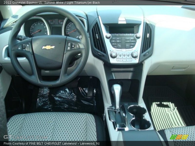 Summit White / Light Titanium/Jet Black 2012 Chevrolet Equinox LS