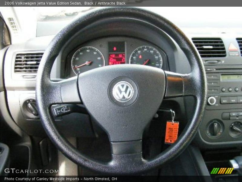 Black / Anthracite Black 2006 Volkswagen Jetta Value Edition Sedan