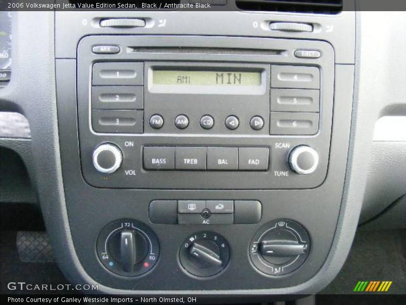 Black / Anthracite Black 2006 Volkswagen Jetta Value Edition Sedan