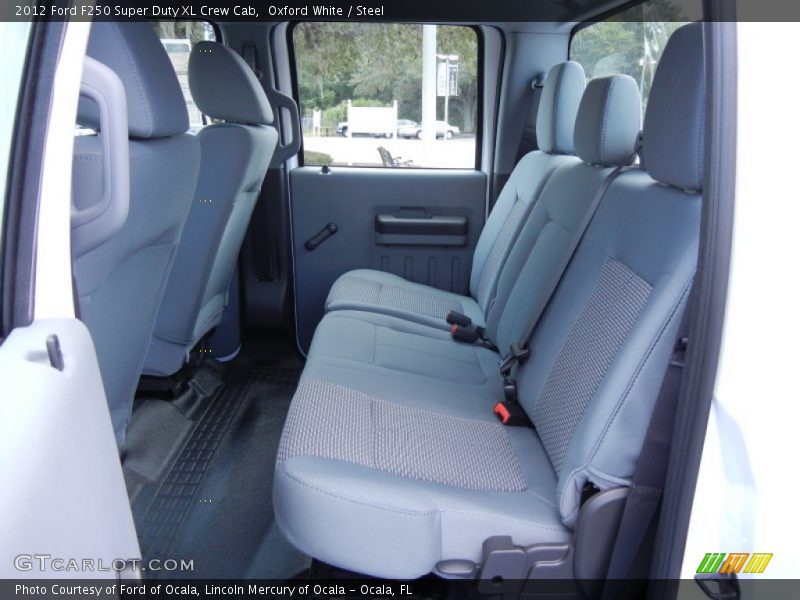  2012 F250 Super Duty XL Crew Cab Steel Interior