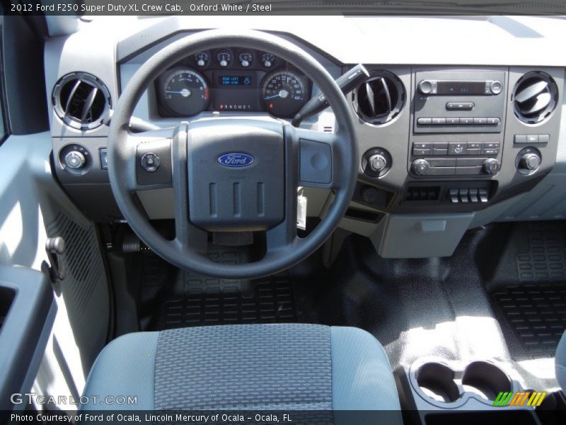 Dashboard of 2012 F250 Super Duty XL Crew Cab