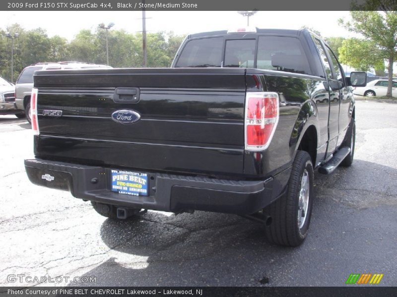 Black / Stone/Medium Stone 2009 Ford F150 STX SuperCab 4x4