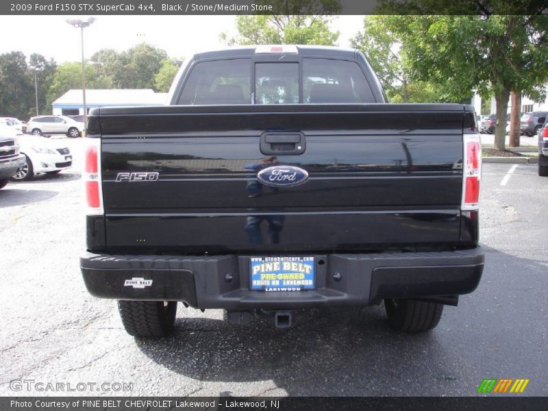 Black / Stone/Medium Stone 2009 Ford F150 STX SuperCab 4x4