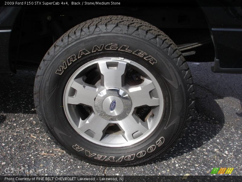 Black / Stone/Medium Stone 2009 Ford F150 STX SuperCab 4x4
