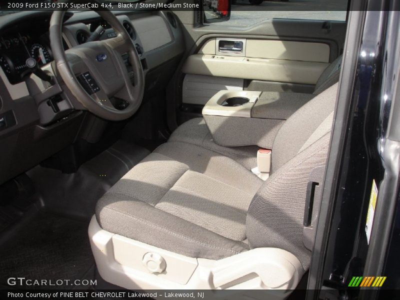 Black / Stone/Medium Stone 2009 Ford F150 STX SuperCab 4x4