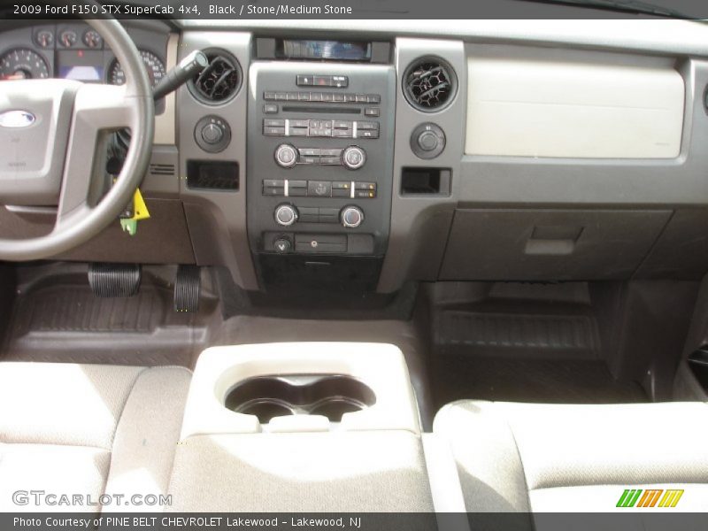 Black / Stone/Medium Stone 2009 Ford F150 STX SuperCab 4x4