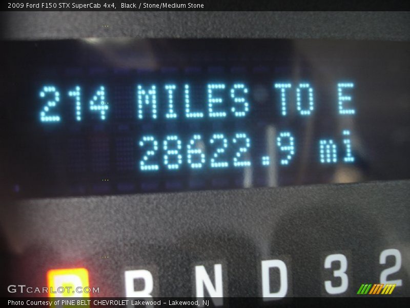 Black / Stone/Medium Stone 2009 Ford F150 STX SuperCab 4x4