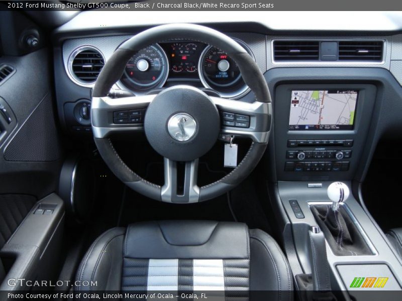 Dashboard of 2012 Mustang Shelby GT500 Coupe