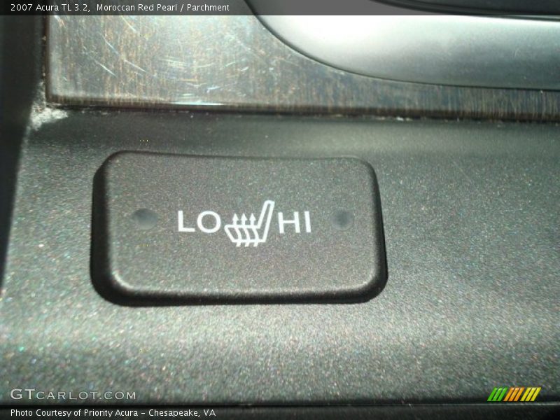 Moroccan Red Pearl / Parchment 2007 Acura TL 3.2