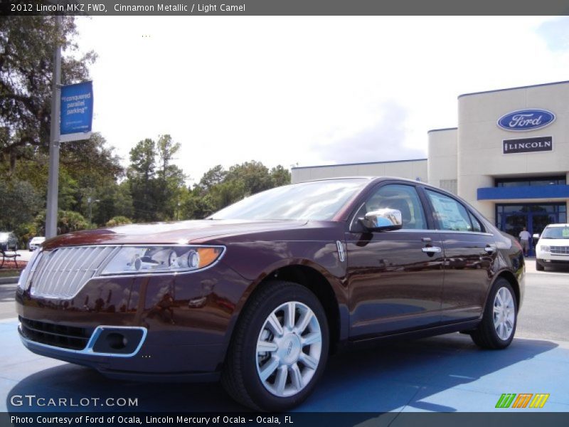 Cinnamon Metallic / Light Camel 2012 Lincoln MKZ FWD