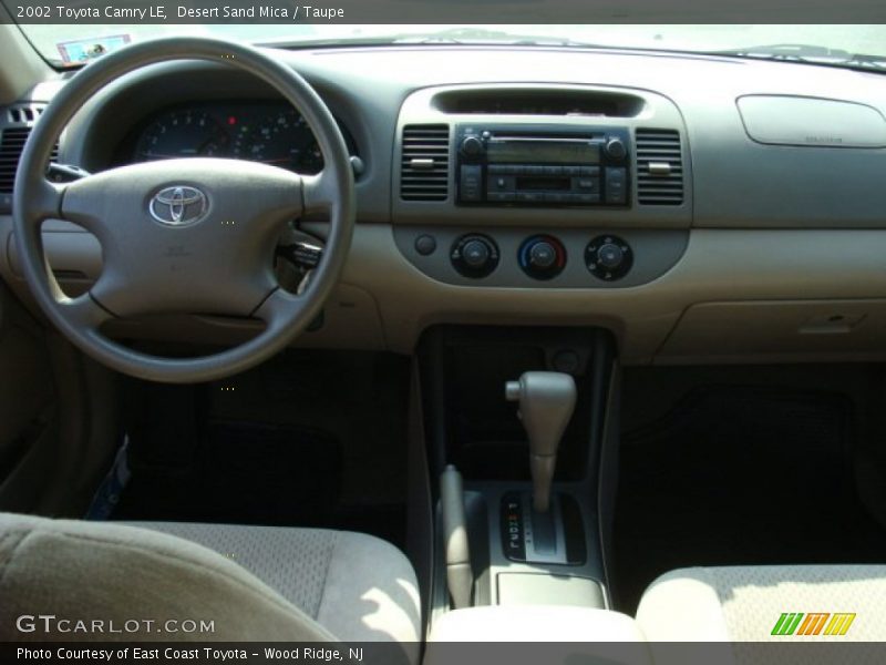 Desert Sand Mica / Taupe 2002 Toyota Camry LE