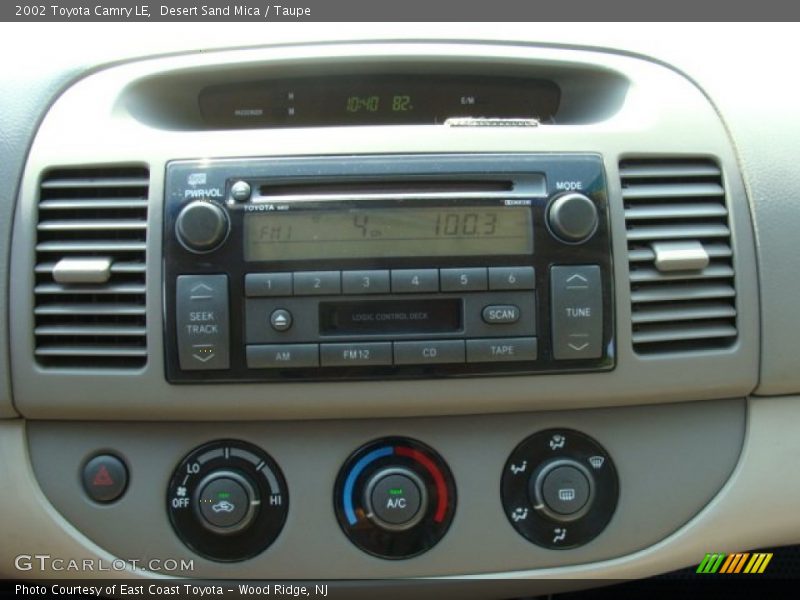 Desert Sand Mica / Taupe 2002 Toyota Camry LE
