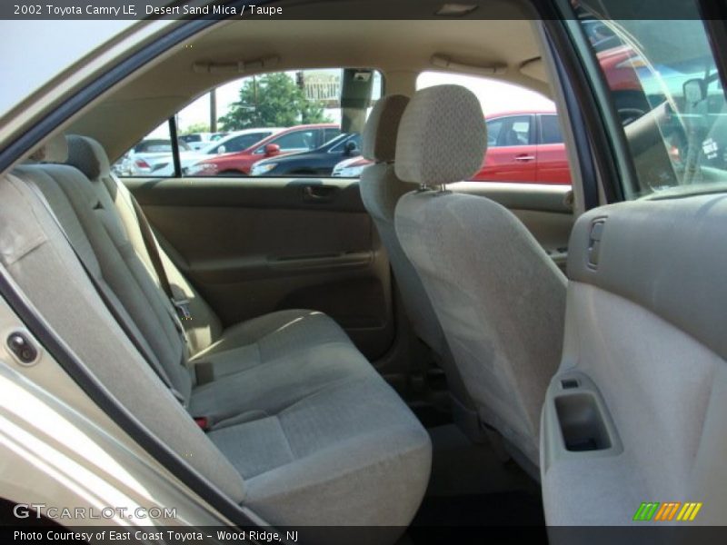 Desert Sand Mica / Taupe 2002 Toyota Camry LE