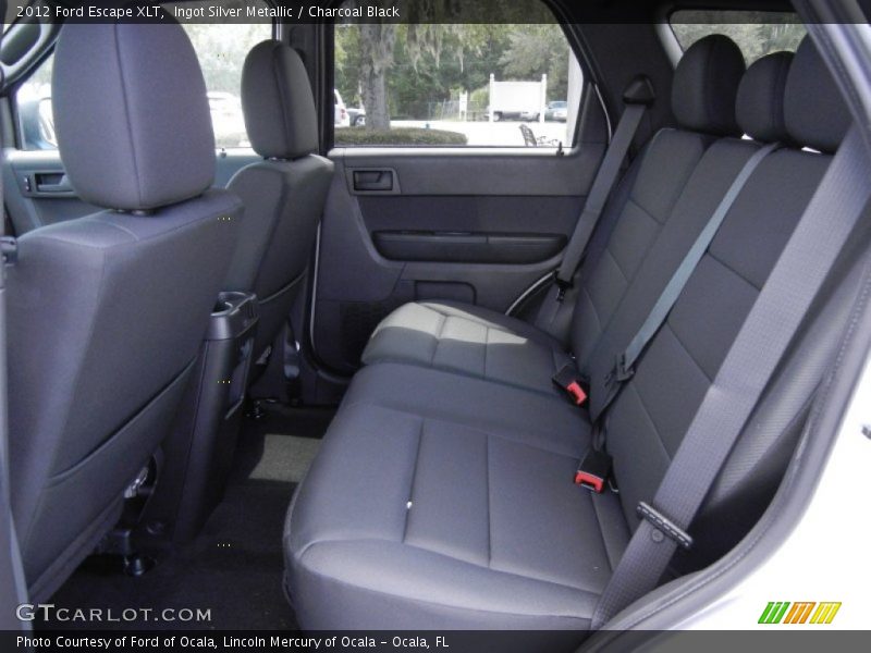 Ingot Silver Metallic / Charcoal Black 2012 Ford Escape XLT