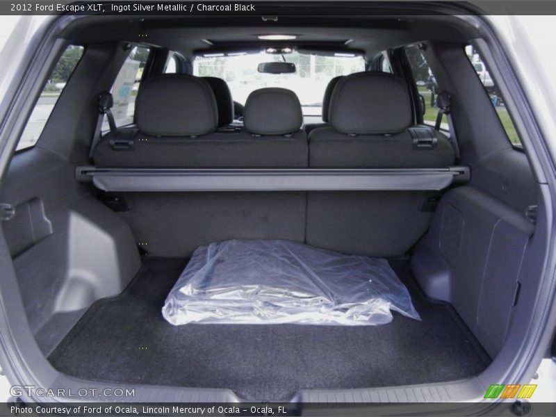 Ingot Silver Metallic / Charcoal Black 2012 Ford Escape XLT